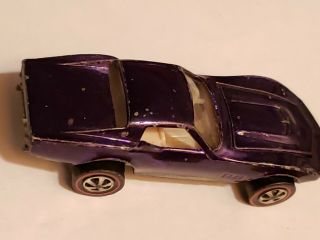 Hot Wheels Redline - 1968 - Custom Corvette - Purple Car 2