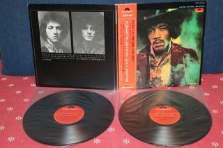The Jimi Hendrix Experience Electric Ladyland 2lp Japan Only Mp - 9301/2 Obi Rare