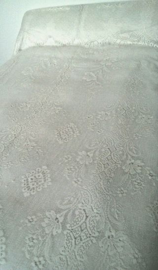 French Antique Lace Double Bed Cover