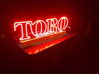 Toro Authorized Dealer Neon Sign