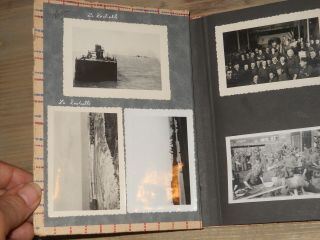 Ww 2 German Photo Album,  58 Photos,  La Rochelle France Unit,  Item