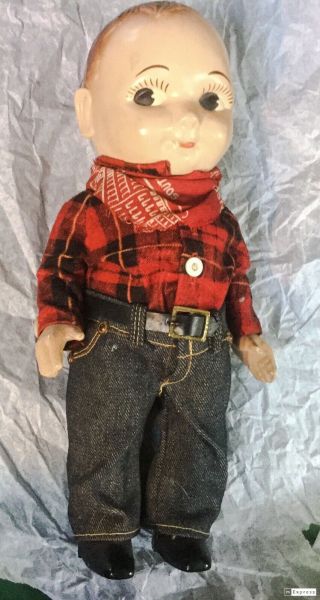 Vintage Buddy Lee Cowboy Doll Clothes