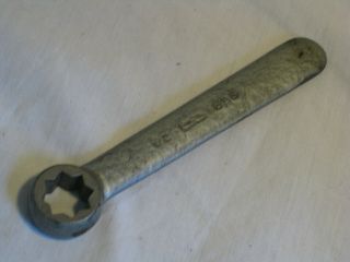 1 X Vintage Armstrong 1/2 585 8 Point Star Post Wrench Logan South Bend Lathe