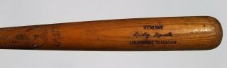 1965 - 72 Mickey Mantle 34 " 36 Oz Vtg Louisville Slugger Flame Temp Baseball Bat