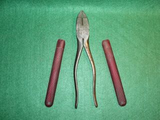 Vintage M.  Klein & Sons Tools Linemans Pliers / Cutters (x) - L - Ee Chicago Usa
