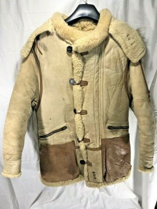 Wwii Us Army Air Forces Usaaf Flight Flying Parka Jacket Coat Type B - 7 B7 40r