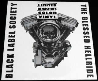Black Label Society The Blessed Hellride 2003 Lp White Color Vinyl