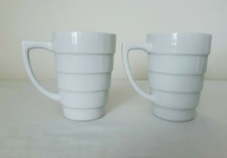 Frank Lloyd Wright Coffee Mugs/cups - Guggenheim Museum - Vintage Retro Midcentury