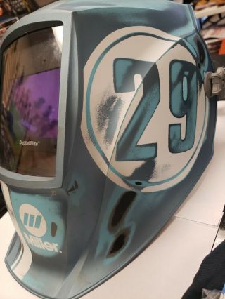 Miller Digital Elite Vintage Roadster welder helmet 3