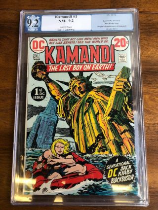 Kamandi The Last Boy On Earth 1 Pgx 9.  2 1972 Jack Kirby Dc Comics