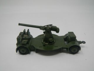 Vintage Dinky Toys Army Military Anti Aircraft Gun Trailer Meccano England