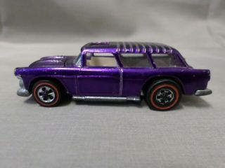 Vintage Hot Wheels Redline Classic Nomad Die Cast 1969 Purple 1:64
