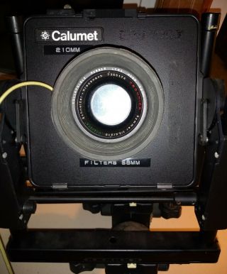 Vintage CALUMET Camera with CAMBO Frame & LINHOF Lens 2
