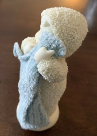 DEPT 56 Snowbabies Figurine LOVE IS A BABY BOY 2004 Soft Blanket 3