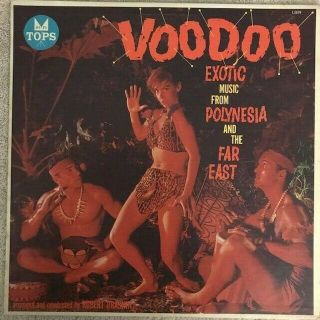Robert Drasnin - Voodoo Lp (1959) Tops - L1679.  Vg,  /vg, .  Mono.