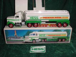Graduation Fathers Day 1993 Hess Premium Diesel Tanker Truck Hess Toys Mib