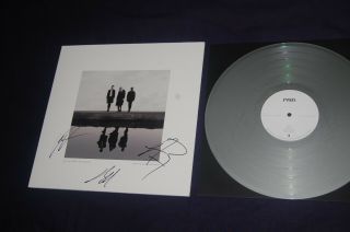 Pvris - All We Know Of Heaven.  Signed/autographed Silver Vinyl/record Lp
