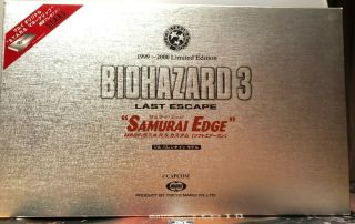 Tokyo Marui Limited Biohazard3 Samurai Edge M92f Jil Valentain Model