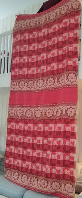 Vintage Indian Camp Blanket 140 X 66