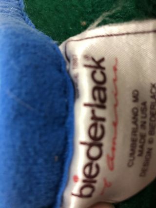 Vintage Biederlack Blanket Throw Dinosaur