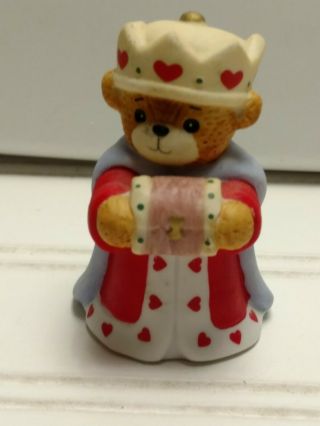 Vintage - 1986 - Enesco - Lucy And Me Bear - Nativity - Red And Blue Wise Man - Dc