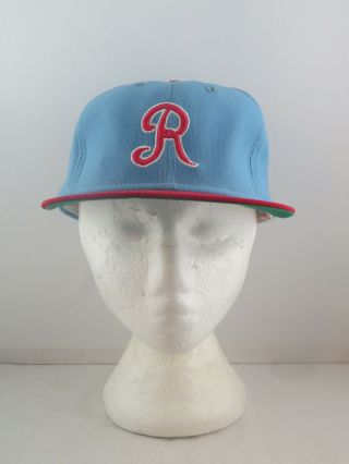 Reading Phillies Hat (vtg) - 1970s Pro Model By Era - Adult Snapback