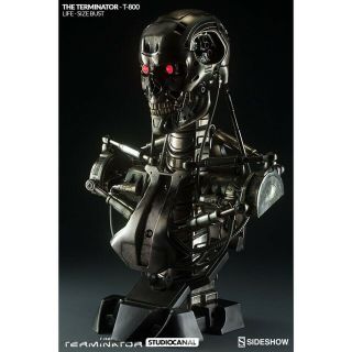 Sideshow Life Size Bust Terminator T 800 Limited Edition