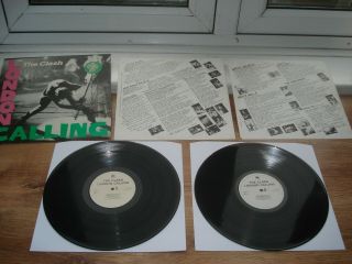 The Clash London Calling 1st Press A1/b1/a2/b2 Plays Ex Complete 1979 Uk 2 Lp