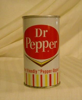 Early Dr Pepper Pull Tab Pop Can - Pre Zip 1963