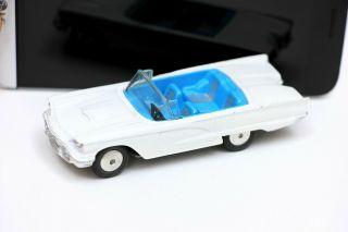 Vintage Corgi Toys 215 1959 Ford Thunderbird Convertible White