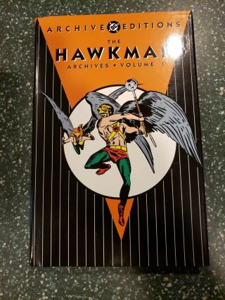 Dc Archive Editions Hawkman Archives Vol 1 - Kubert - Hc (signed) 1st Print