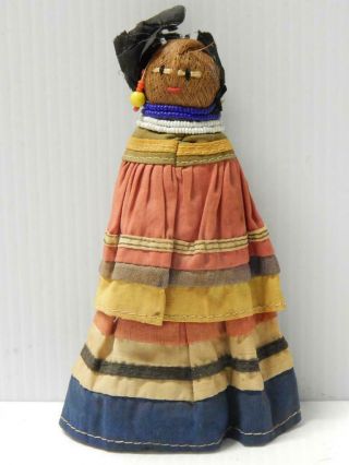 Early Vintage Florida Seminole Indian Doll Old Palmetto Se Woodlands