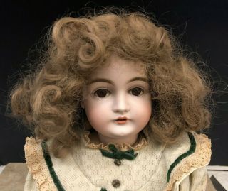 Antique Kestner German Bisque Socket head Doll Marked 