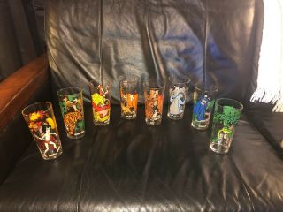 Pepsi Collector Series Walt Disney Productions The Jungle Book.  8 Glass Set