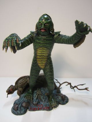 Vintage Aurora Creature From The Black Lagoon 1963 Monster Model Built Up