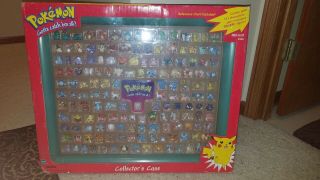 Pokemon Hasbro Collectors Case 151 Figures,  Never Opened.  Very Very Rare