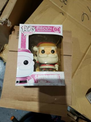 Funko Pop Holidays 04 Rudolph Red - Nosed Reindeer Santa Claus Vaulted/retired