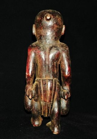 Bamun,  Cameroon: Traditional Hand - Carved Wooden Statue.  Water/Medicine Carrier 3