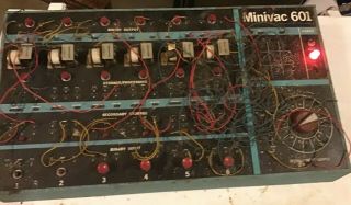 Minivac 601 Electromechanical Digital Computer Logic Switch Storage Circuit