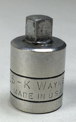 S - K Wayne Tools 384 - A Drive Reducer Socket 3/8 " Drive To 1/4 " Drive Vintage Usa