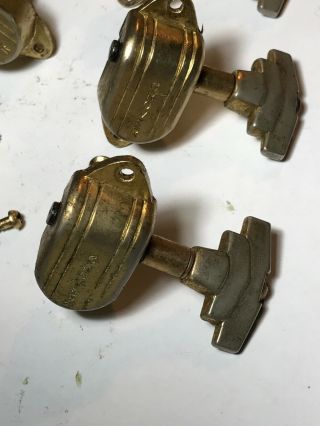 Grover Imperial DeLuxe Gold Gibson Vintage Tuners 1960 ' s - 1970 ' s 110G Parts Old 2