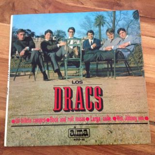 Los Dracs[ticket To Ride]1965 Spanish Garage Beat Ep 45 The Beatles Chuck Berry