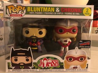 Funko Pop Bluntman & Chronic Nycc 2019 Le Official Sticker Jay And Silent Bob
