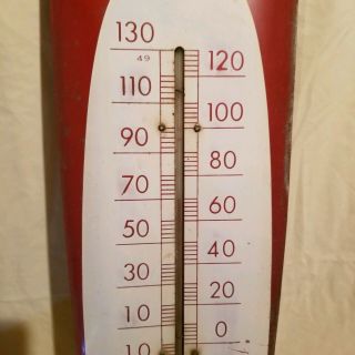 VINTAGE ADVERTISING 1949 COCA COLA CIGAR THERMOMETER ADVERTISEMENT SIGN RARE 3