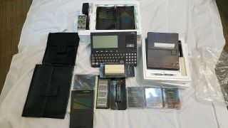 Vtg Convergent Workslate First Portable Word Processor 1984 Printer,  Accessories