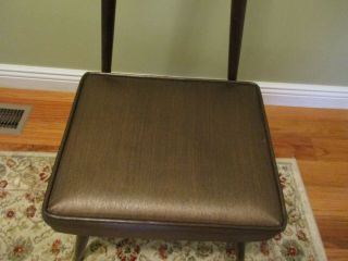 Vintage Spiegel Mid Century Valet Butler Chair Suit Rack Stand w Padded Seat 3