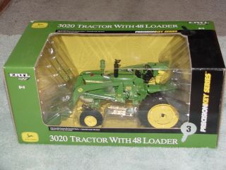 Ertl 1/16 John Deere 3020 Precision Key Series 3 Tractor With 48 Loader