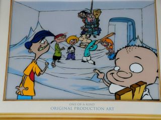 Ed,  Edd,  And Eddy Production Cel With Certificate Of Authenticity.