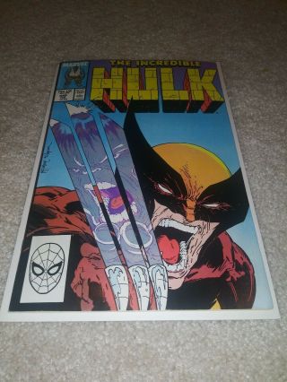 The Incredible Hulk 340 (feb 1988,  Marvel) Todd Mcfarlane,  Great Shape