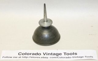 Steel Machinist - Mechanic - Reel - Gun Oil Can - Oiler / $4 Ships / Vintage